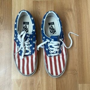 American Flag Vans